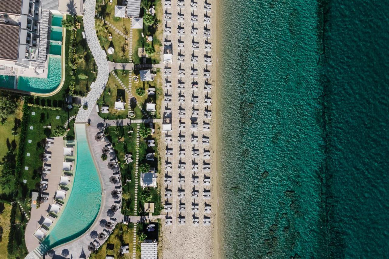 Blue Carpet Luxury Suites Pefkochori Esterno foto